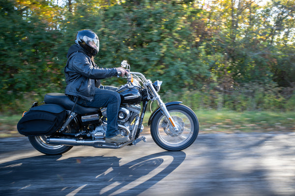 Retro Series V4 Dyna Saddlebags