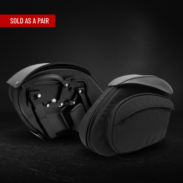 Retro Series V4 Dyna Saddlebags