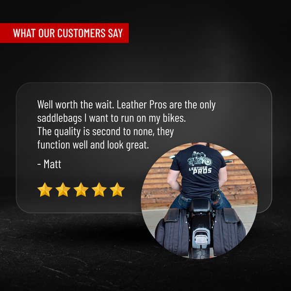 Retro Series V4 Dyna Saddlebags