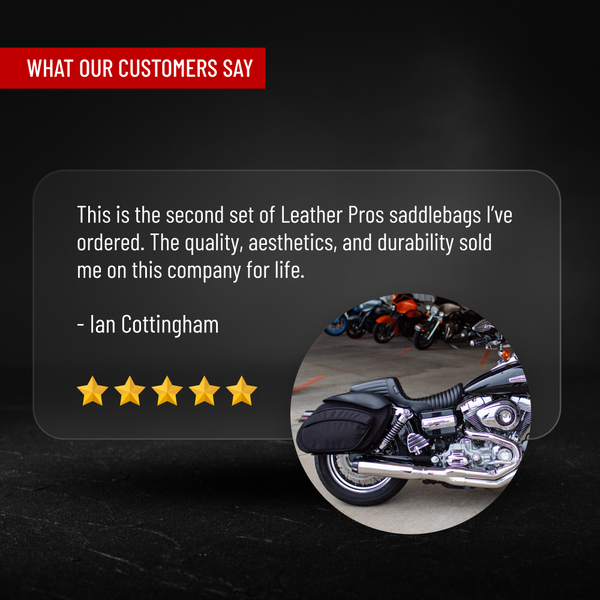 Retro Series V4 Dyna Saddlebags