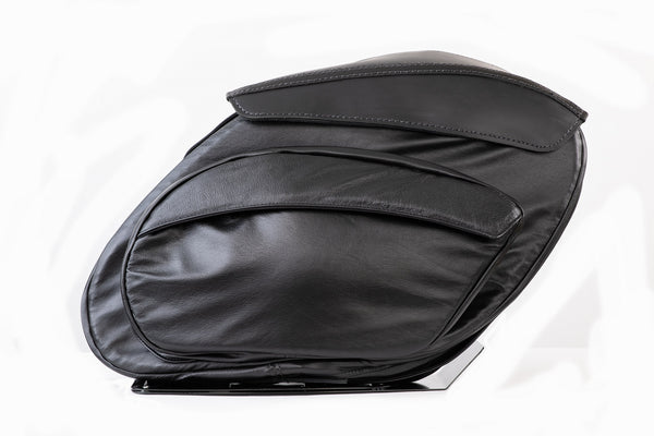 Retro Series V3 Dyna Saddlebags - Leather