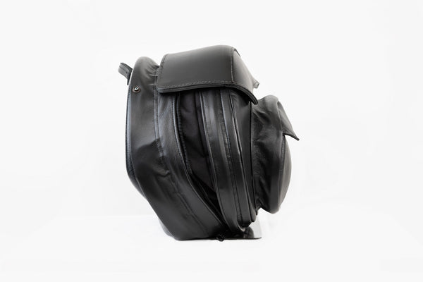 EZ-Mount V3 M8 Softail Saddlebags - Leather - Single Side
