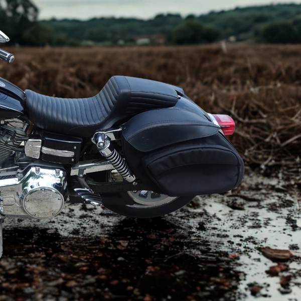 Retro Series V4 Dyna Saddlebags