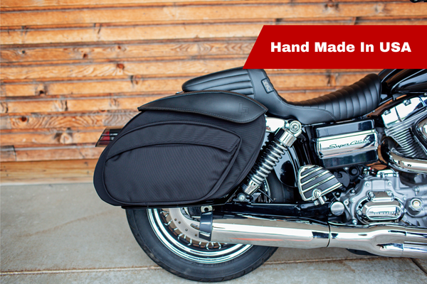 Leather Pros Motorcycle saddlebags hand made in usa