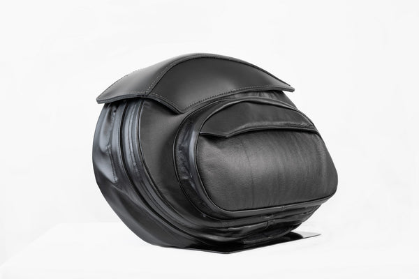 EZ-Mount V3 M8 Softail Saddlebags - Leather