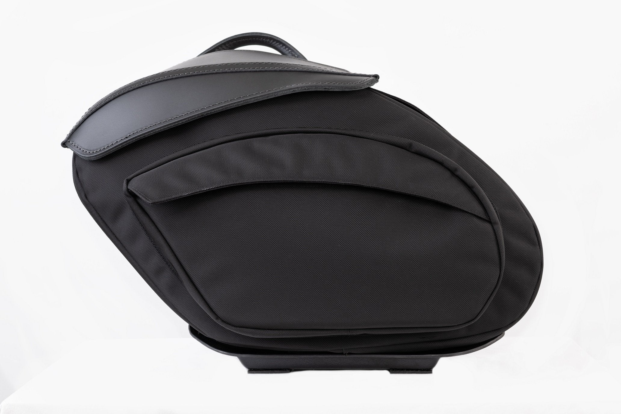 Sportster Saddle Bag Harley 1982-2022 Black Leather Made In