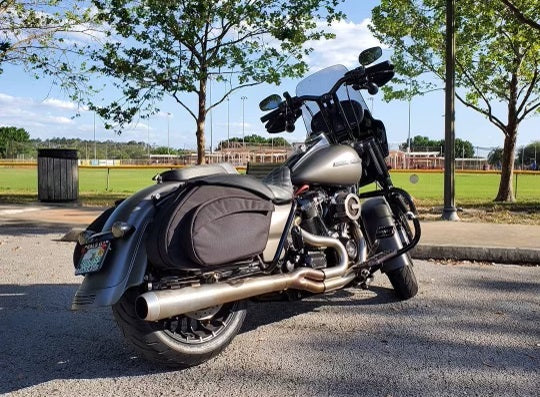 Retro Series V3 Touring Saddlebags Ballistic Nylon